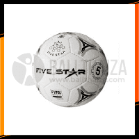 FBT ขาว FBT ฟุตบอลหนังเย็บ FIVE STAR รุ่น8500